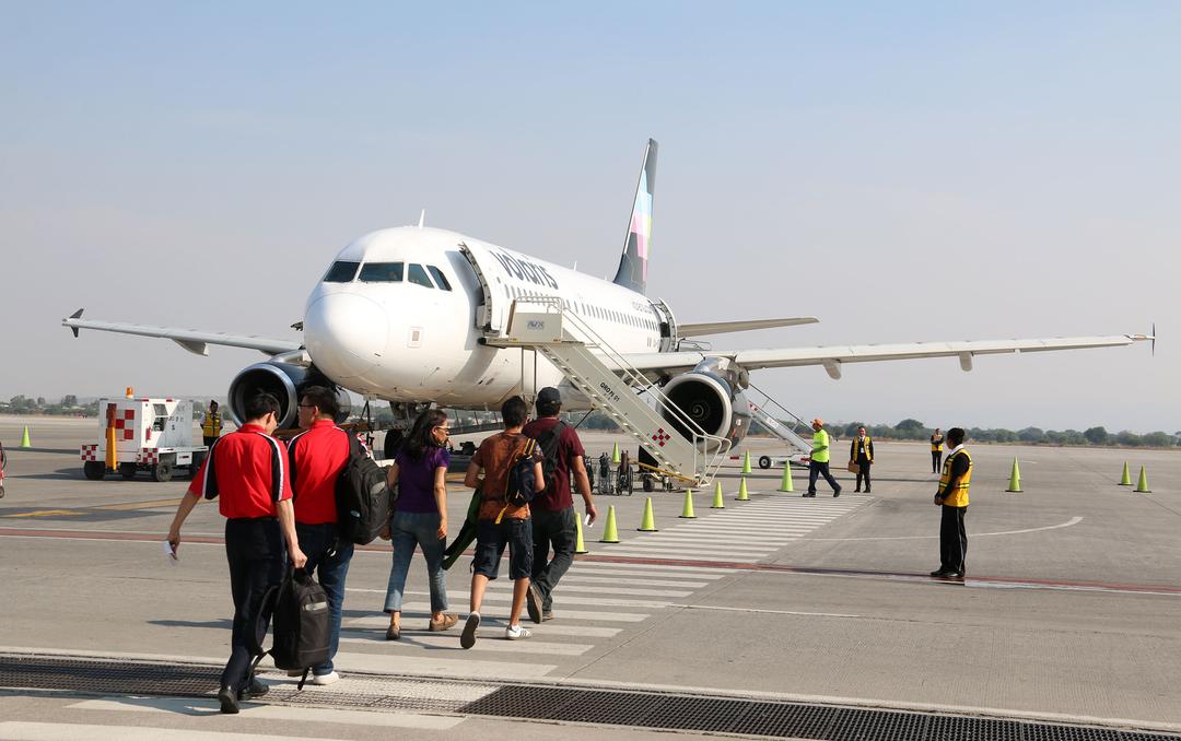 Volaris todavía opera en el AIQ