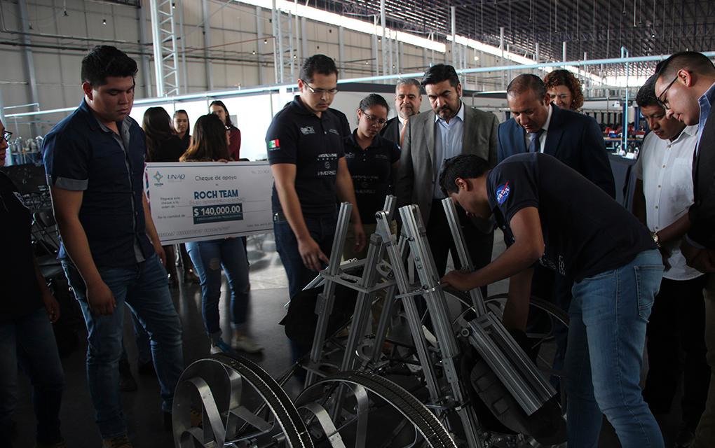 Colón patrocina a equipo de la UNAQ para competencia de la NASA