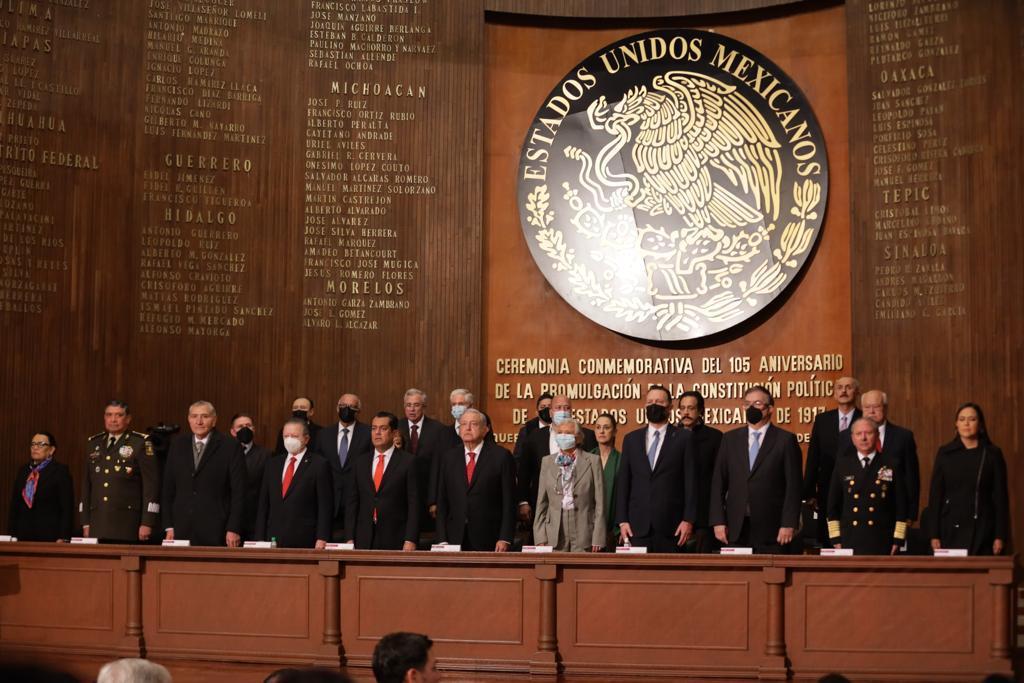 “La Constitución es justicia social”, sostuvo AMLO en evento en Querétaro