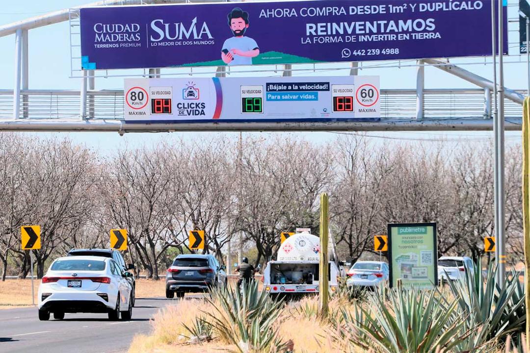 Reportan disminución de fotomultas sobre Anillo Fray Junípero Serra