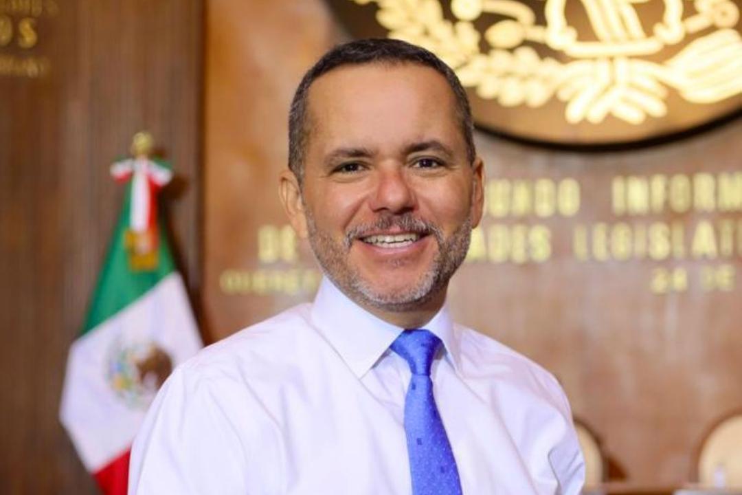 Gerardo Ángeles es presidente de la Mesa Directiva de la Legislatura