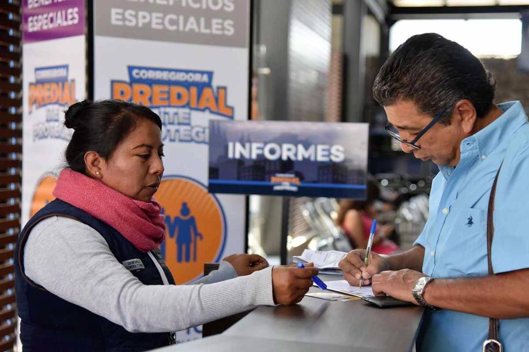 Avanza pago de predial en Corregidora