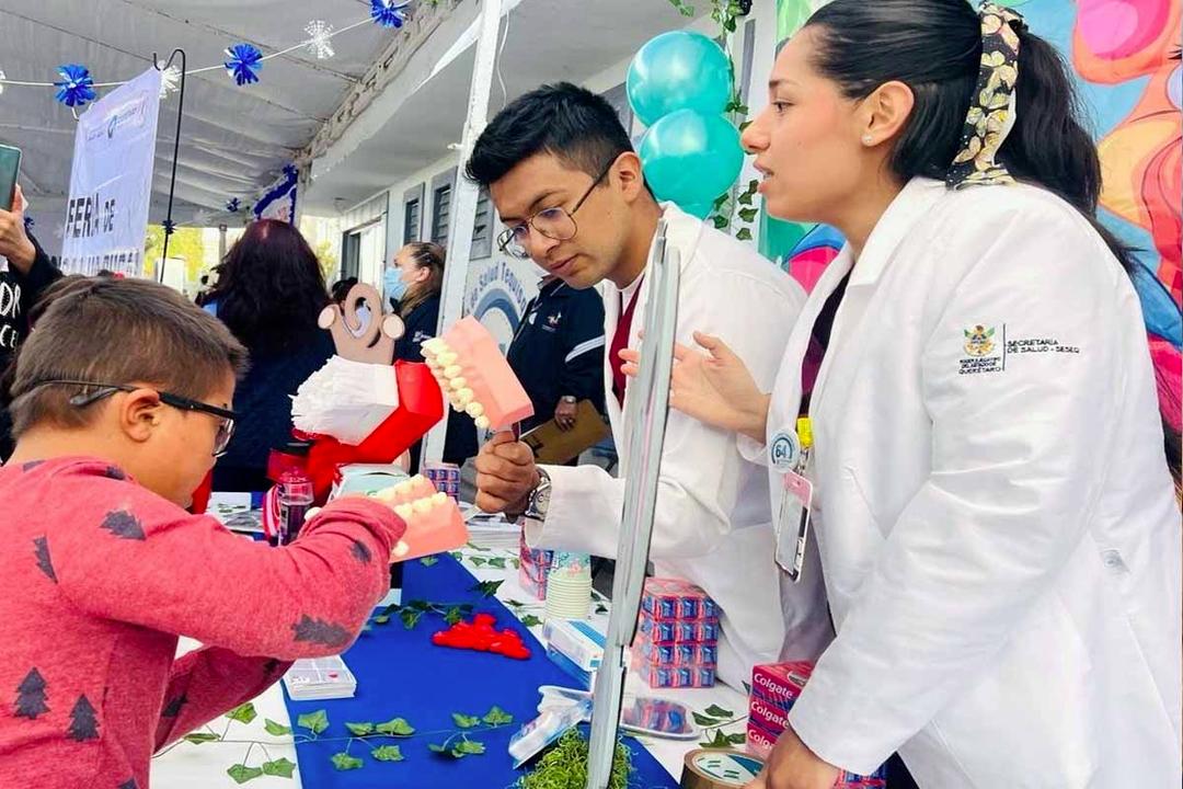 Feria de la Salud Bucal llega a Tequisquiapan