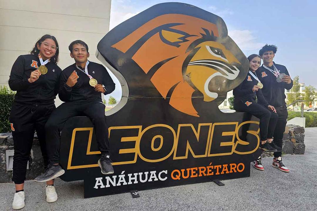 Universidad Anáhuac Querétaro gana medallas en la Universiada