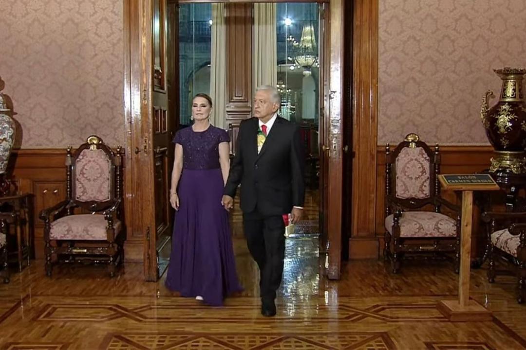 Vestidos que ha usado Beatriz Gutiérrez Müller en el Grito de Independencia