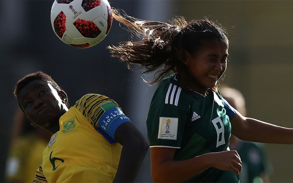 Nicole Pérez fue distinguida como la jugadora del partido en la victoria 1-0 sobre el cuadro sudamericano./@fifacom_es