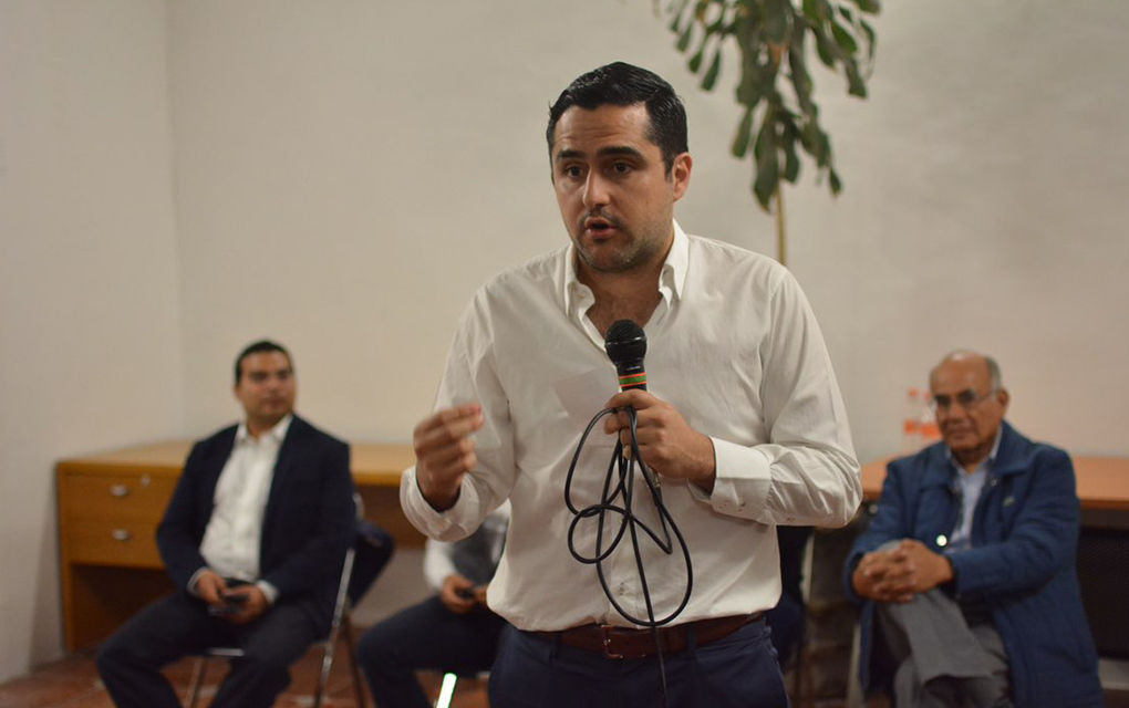 Agustín Dorantes, presidente de Acción Nacional en Querétaro./Foto: Especial