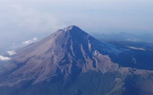 Las exhalaciones se presentaron con tremor en la zona del Volcán Popocatepetl. /foto/especial