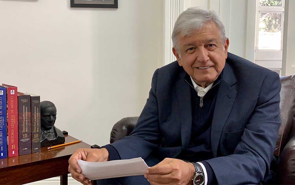 López Obrador asumirá la presidencia el 1 de diciembre. /foto/especial