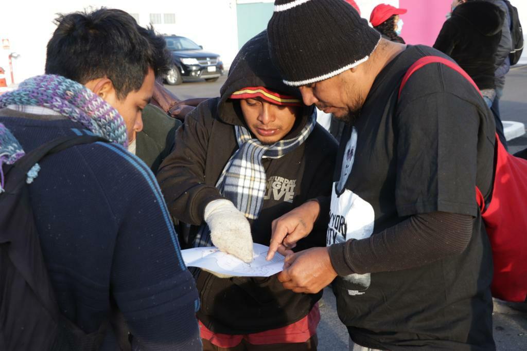 Tercer contingente de migrantes parte de Querétaro a Tijuana / Foto: Archivo.