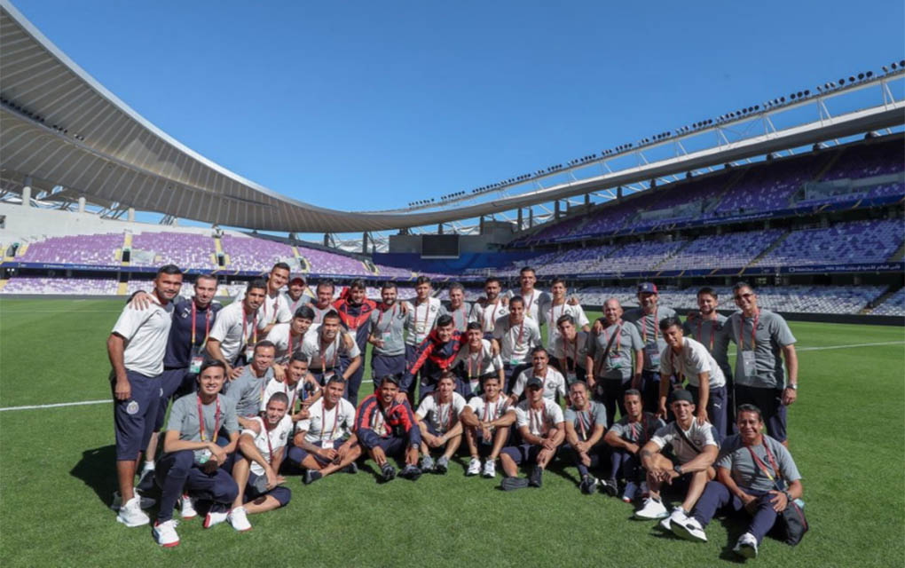 Chivas Rayadas del Guadalajara iniciará su travesía en el Mundial de Clubes./Fotos @Chivas