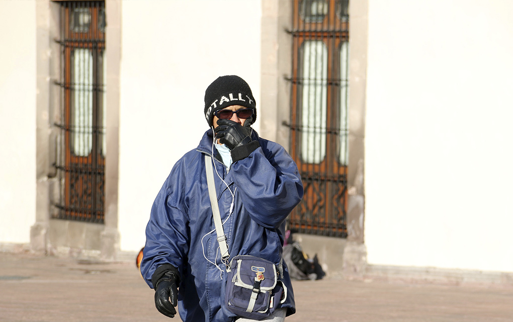 Quédate en casa para evitar contagios... y las heladas en Querétaro