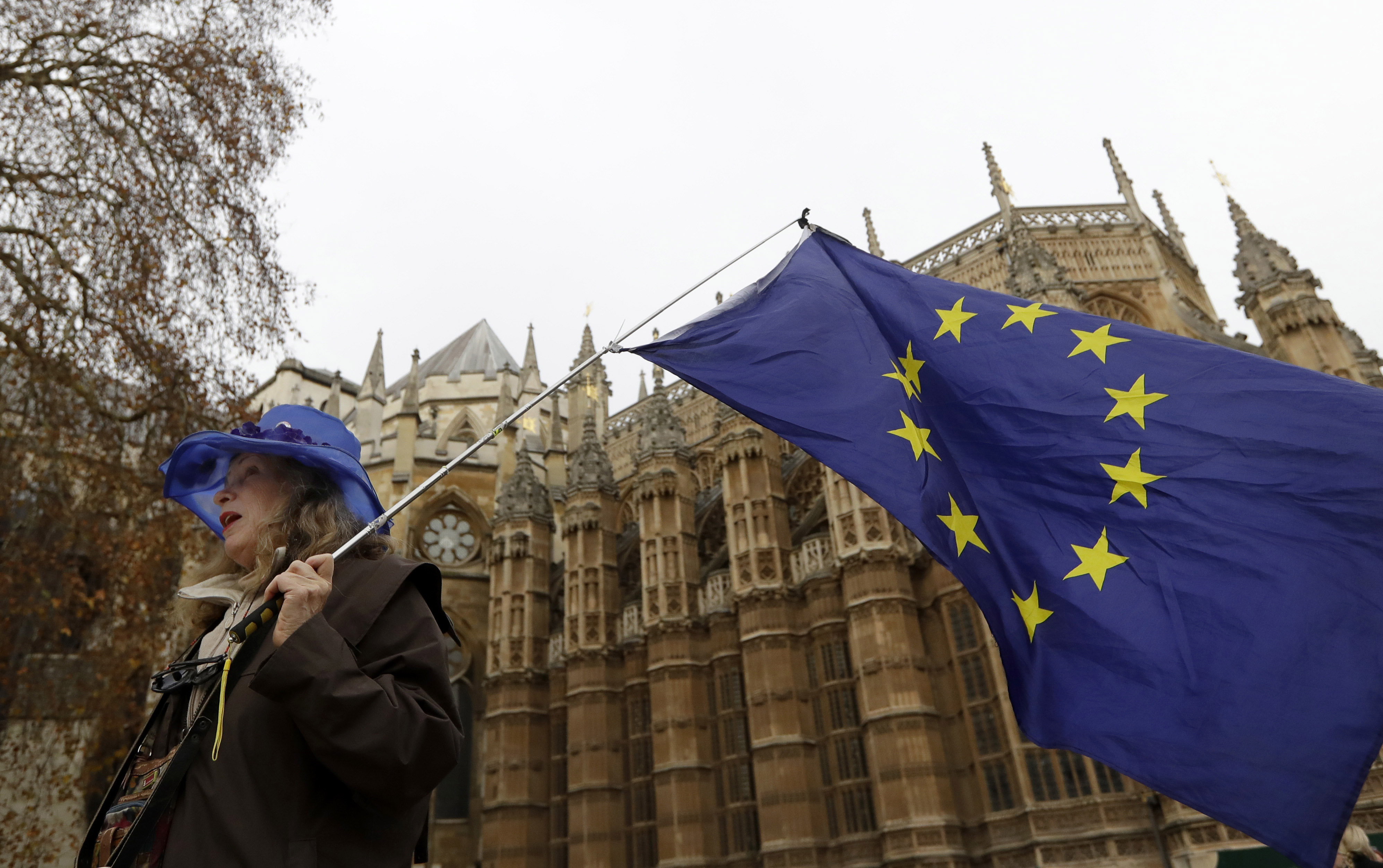 El Parlamento de Reino Unido iniciará hoy una serie de debates sobre el acuerdo del Brexit./AP