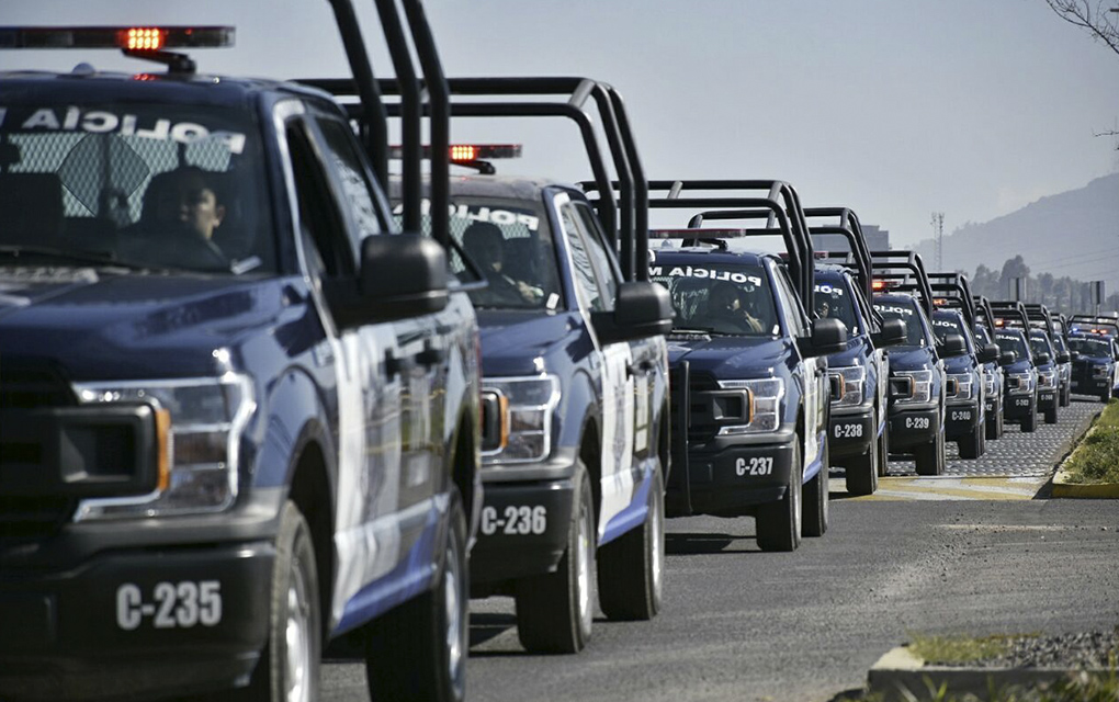 45 patrullas adquirió Corregidora en equipamiento policial./Foto: Especial