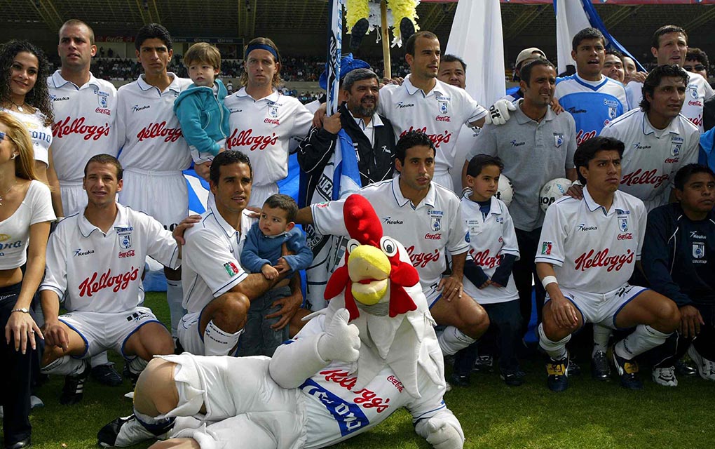 Club Querétaro, durante juego de la semana 2 del Torneo de Clausura 2004./Mexsport