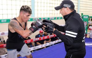 "Rocky" Hernández peleará por primera vez fuera de su país./Especial
