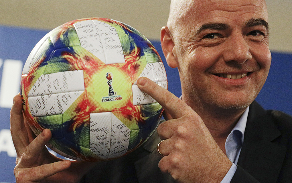 El anhelo del presidente de la FIFA Gianni Infantino es que el torneo crezca de 32 a 48 selecciones./AP