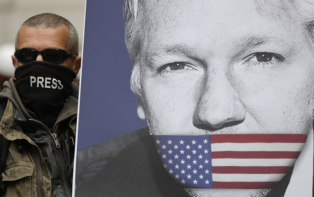 Una jueza sentenció a Assange por refugiarse en la embajada de Ecuador mientras él estaba en libertad bajo fianza./AP