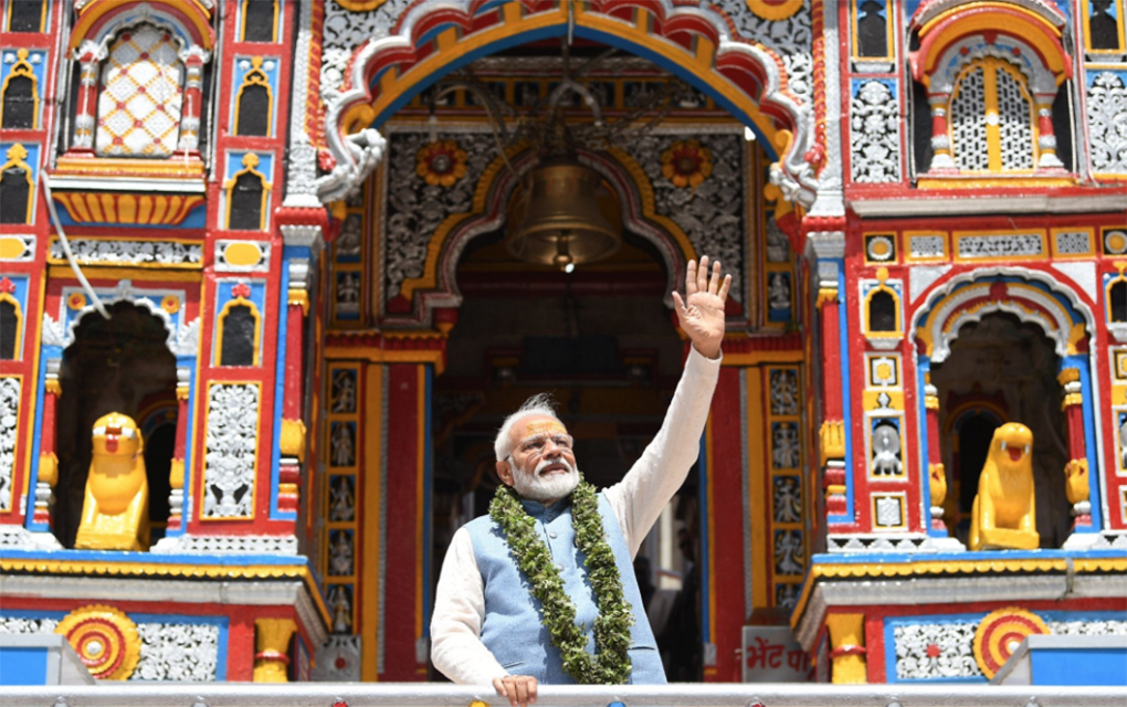 Durante la campaña, Modi se presentó como un triunfador por su propio esfuerzo./@narendramodi