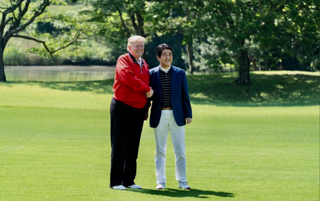 Donald Trump y Shinzo Abe posponen negociaciones comerciales. /Foto: Especial