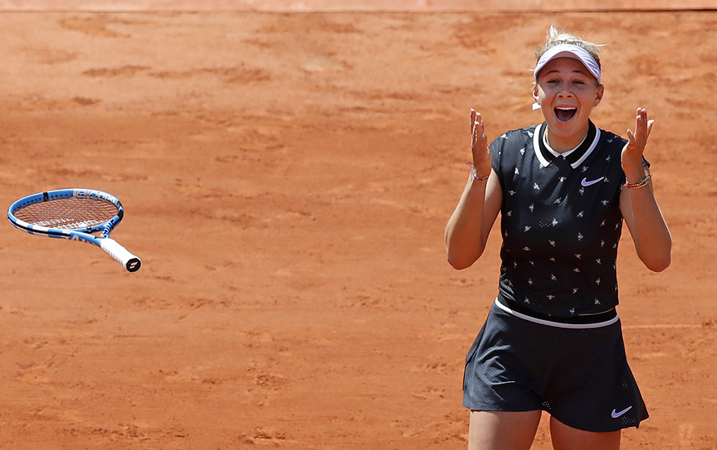 Anisimova es la estadounidense más joven en las semifinales de Roland Garros desde Jennifer Capriati./AP