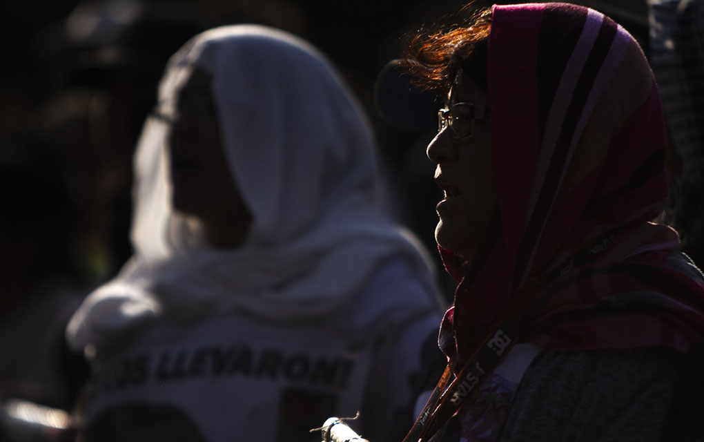Marcha para exigir justicia por Ayotzinapa / Foto: Notimex