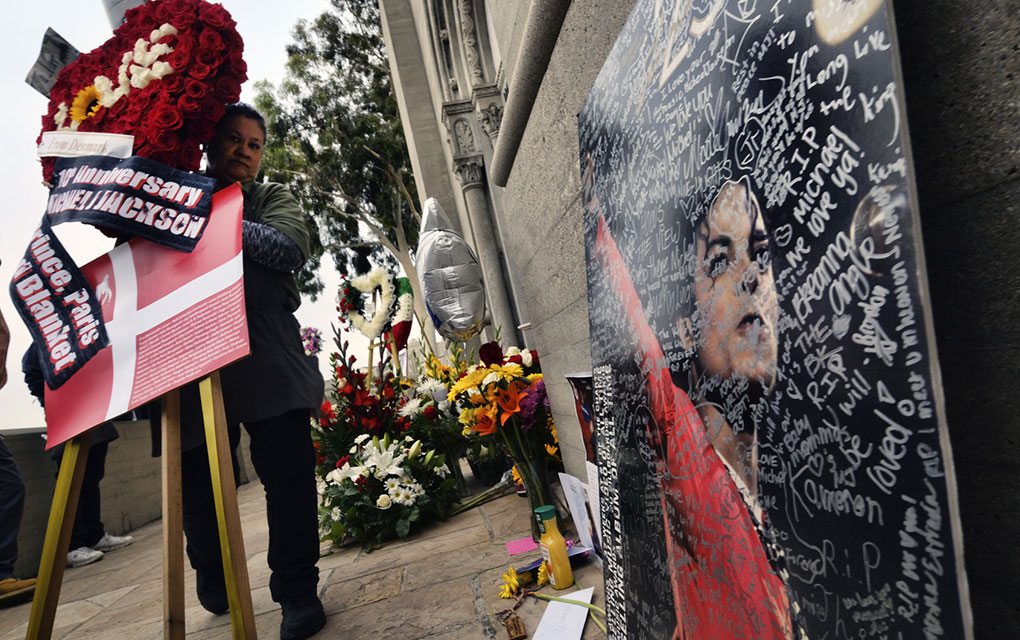 Homenaje a Michael Jackson / Foto: AP