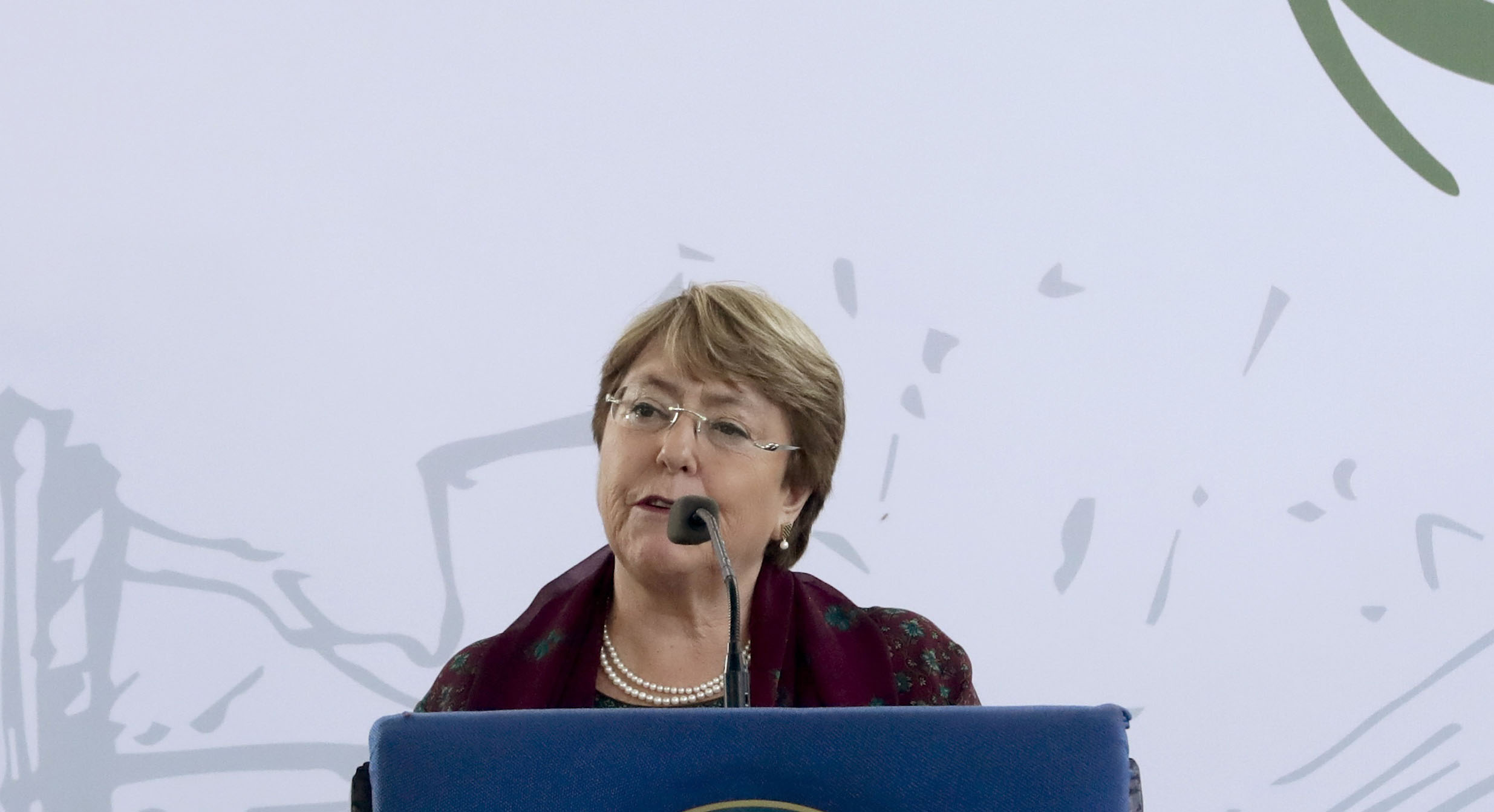 Bachelet también se encontrará con el presidente de la Asamblea Nacional, Juan Guaidó./AP
