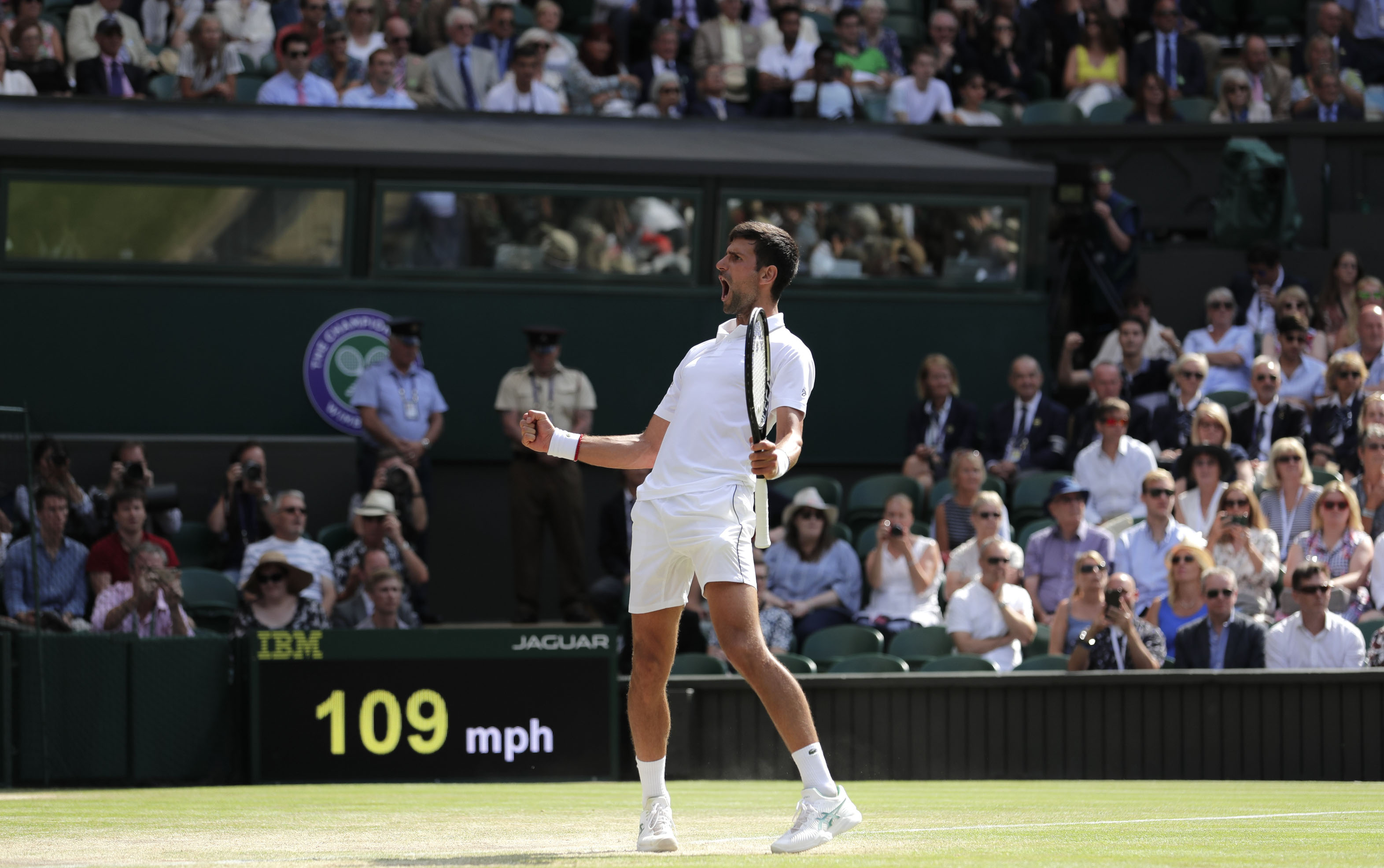 En la final el domingo, Djokovic buscará su 5to título de Wimbledon./AP