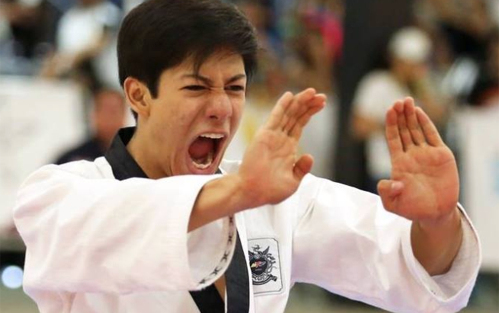 El taekwondoín obtuvo el bronce en la modalidad poomsae tradicional individual tras conseguir 7.480 puntos./@femextkdoficial
