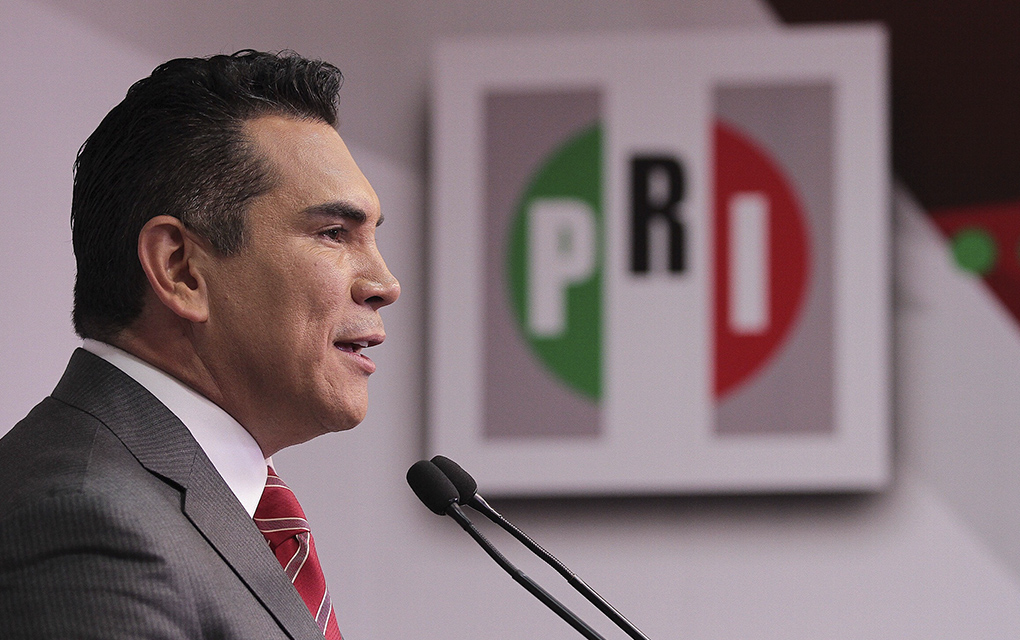 Alejandro Moreno apela a la fuerza del PRI en Querétaro / Foto: Notimex