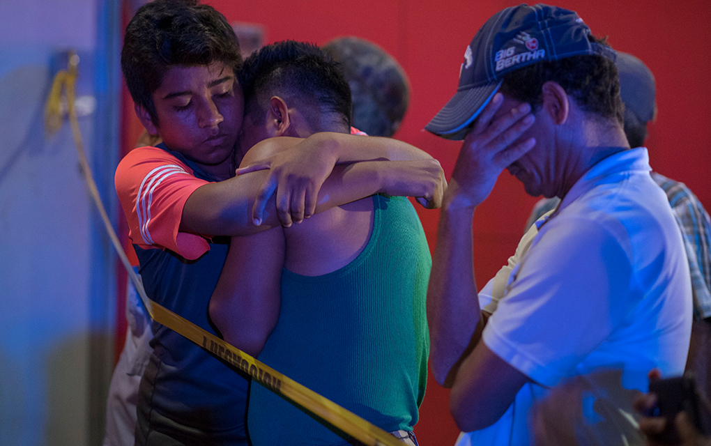 Durante la noche del 28 de agosto un ataque a un bar conocido como caballo blanco en Coatzacoalcos, Veracruz, a dejado un saldo de 23 muertos y 13 lesionados / Foto: Cuartoscuro. 