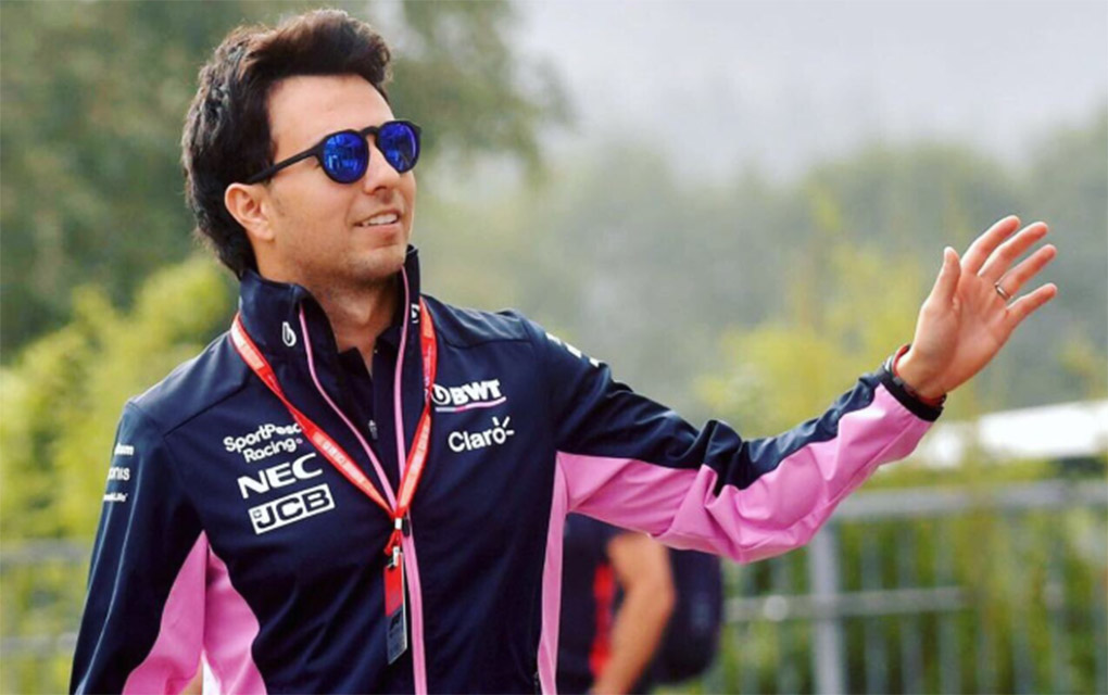 El piloto mexicano Checo Pérez arrancará dentro del Top Ten para la carrera de este domingo./@SChecoPerez
