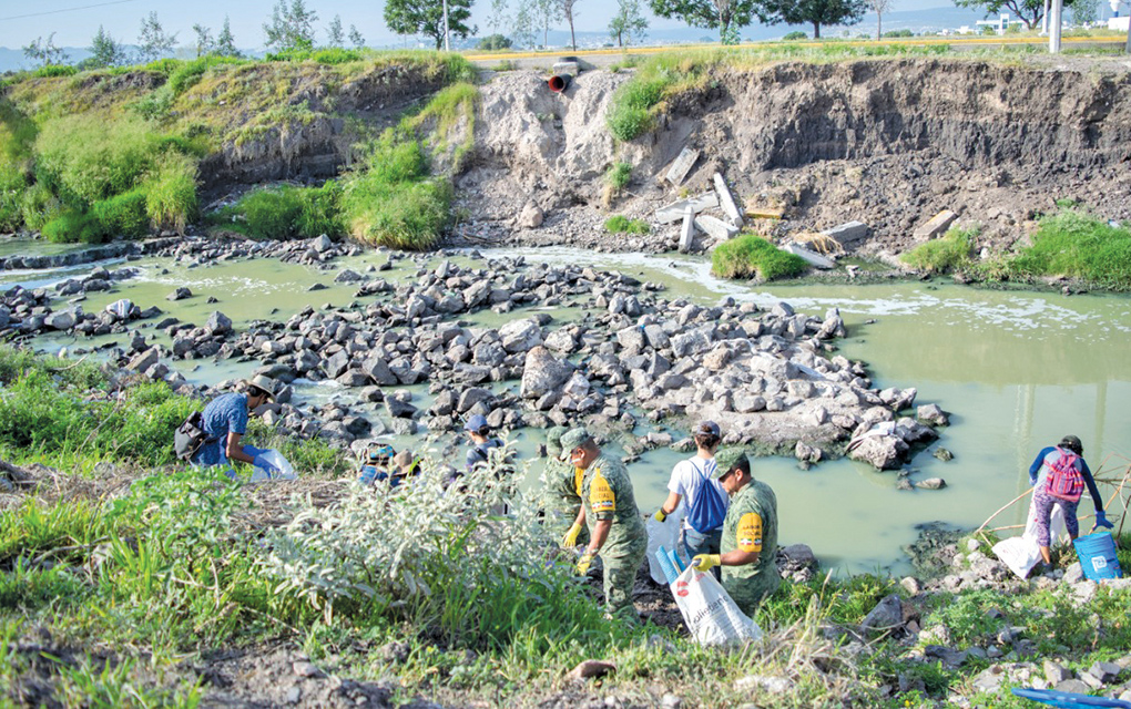 Voluntarios realizarán quinta jornada de limpieza del río Querétaro