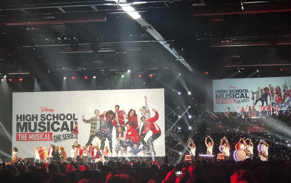 High School Musical: The Musical: The Series, fueron presentadas durante la convención de Disney, D23 Expo./Especial