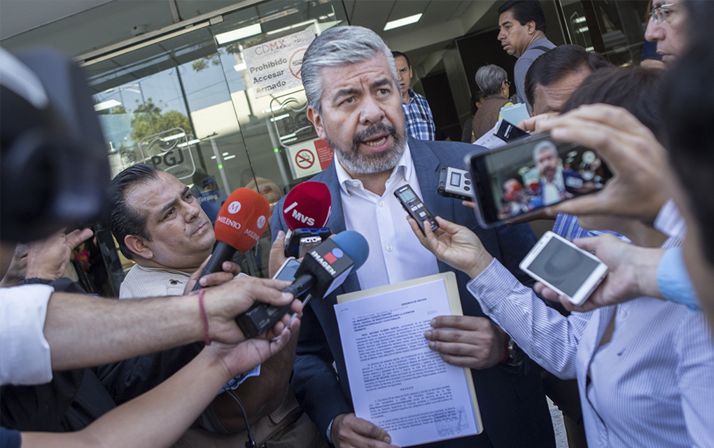 Raúl Flores renuncia al PRD. /Foto: Cuartoscuro