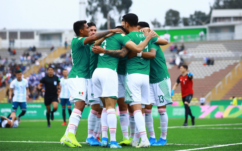 La selección mexicana buscará su boleto a semifinales del torneo varonil de futbol de los Juegos Panamericanos./@miseleccionmx
