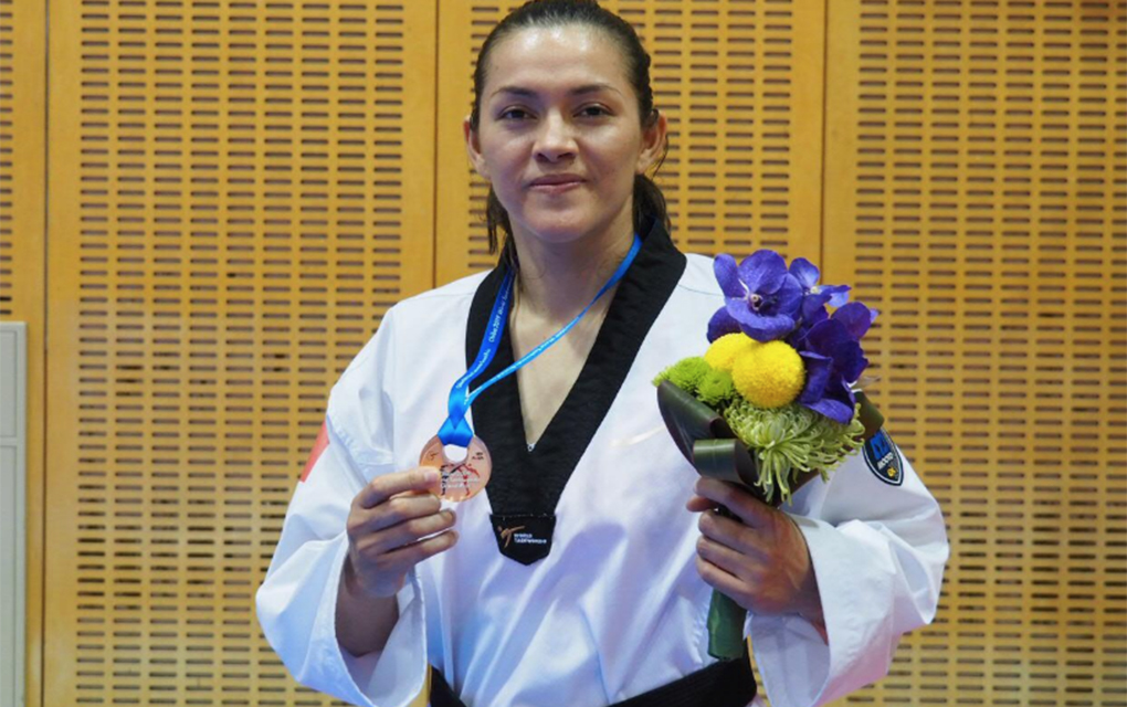 María Espinoza suma su cuarta presea en Grand Prix./Especial