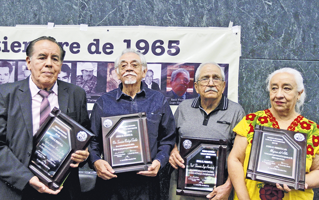 Premio Nacional Carlos Montemayor. /Foto: Especial