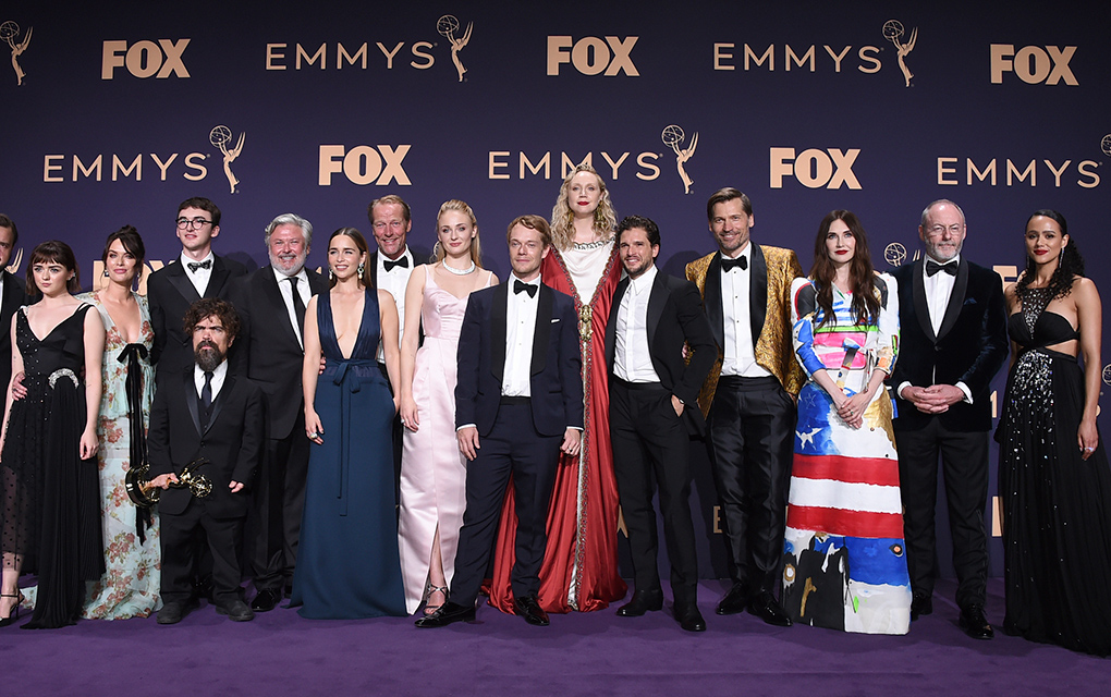 El elenco de Game of Thrones, ganador del premio a mejor serie de drama / AP