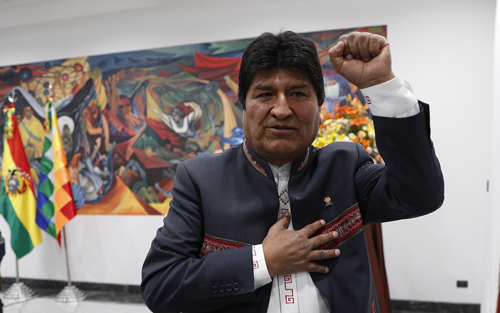 En tanto, Venezuela, Cuba y México felicitaron a Morales por su victoria./AP