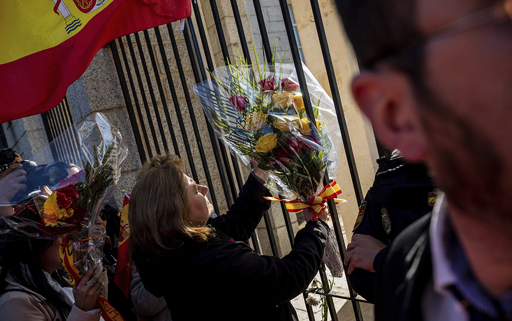 La legislación prohíbe que los restos de Franco estén en un lugar público que lo exaltase como una figura política./AP