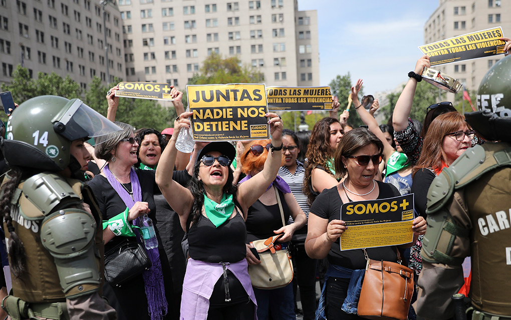 Diversas protestas sacudieron a Chile / AP