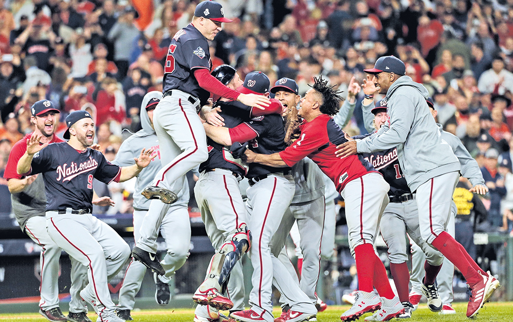 Foto: AP / Nationals celebra en uno de los estadios más difíciles de la MLB