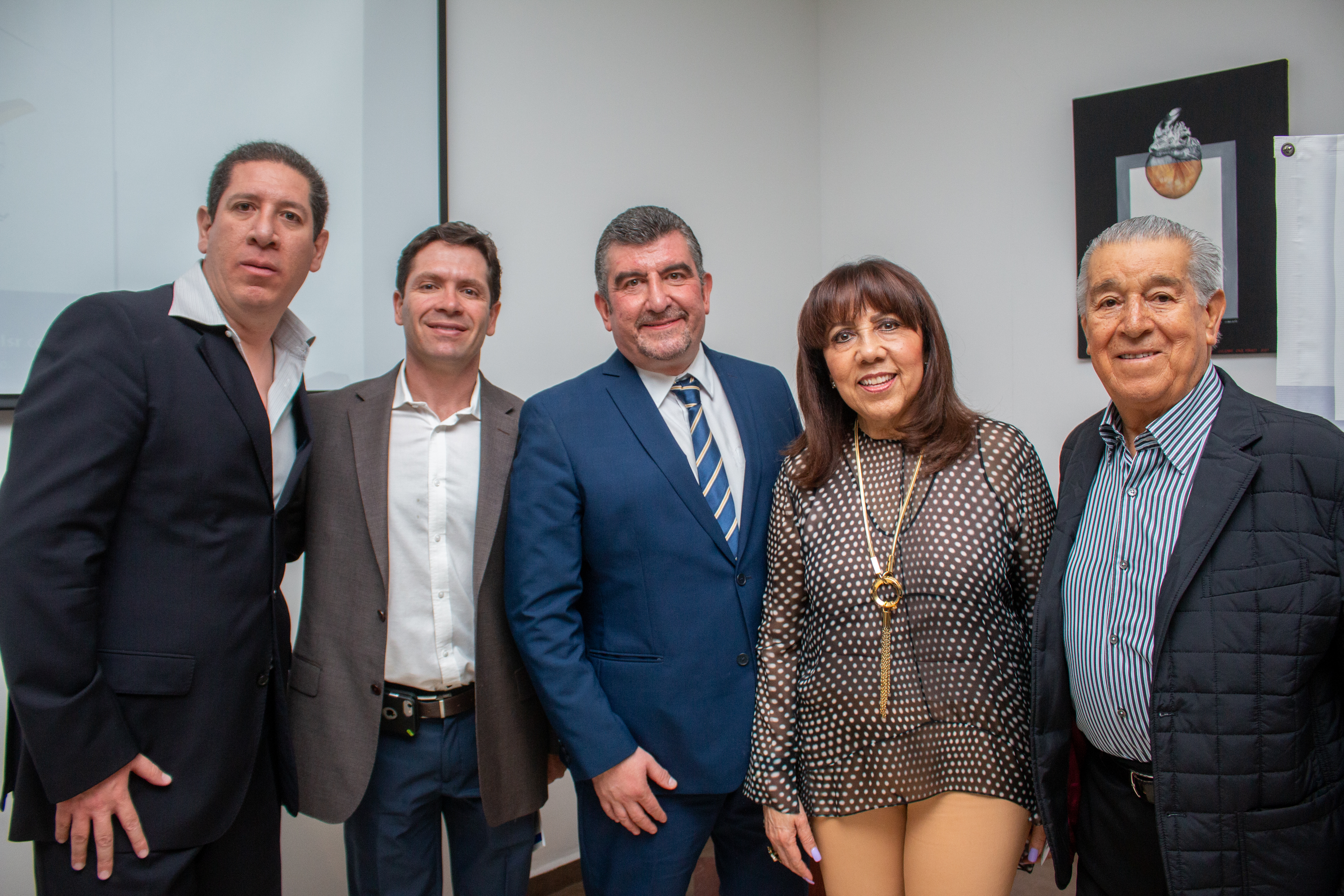 Gustavo Ruiz, Hans Frei, Enrique Negrete Estrada, Consuelo Ruiz, Gustavo Ruiz