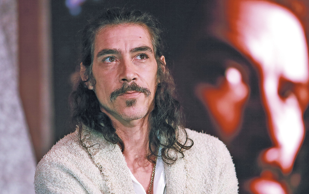 Óscar Jaenada, quien interpretó al mítico Cantinflas, ahora se pondrá la piel de un conquistador./Foto: Notimex