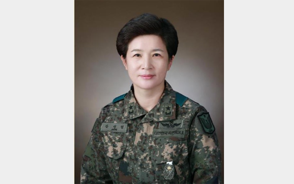 Kang tenía el rango de generala de brigada y desde este viernes ascendió a mayor generala./Especial