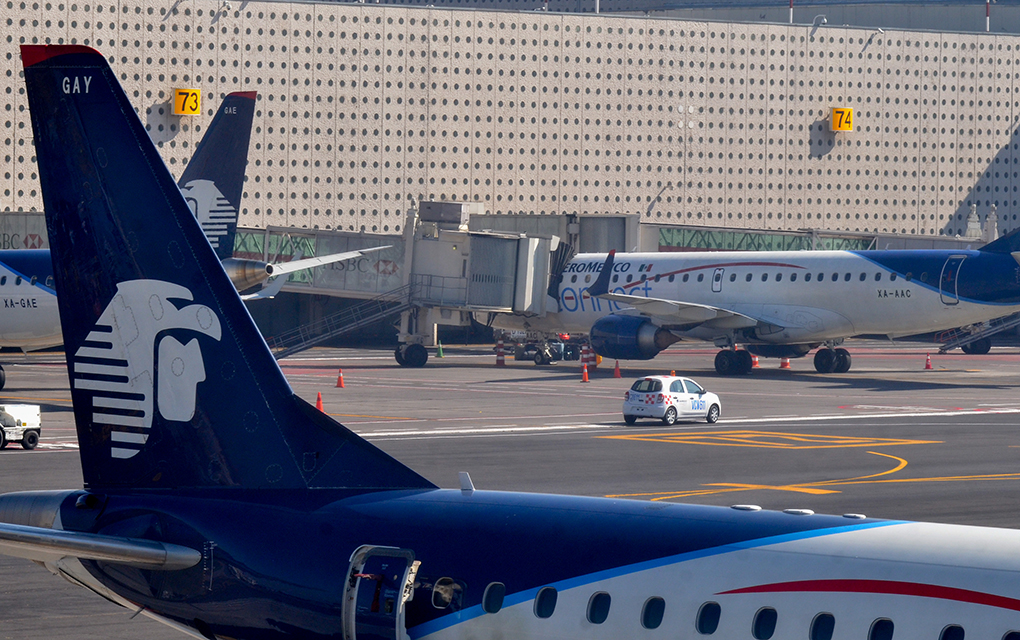 La aerolínea Aeroméxico aseguró que el piloto Rafael Bolio desempeña sus labores en la empresa con normalidad./Cuartoscuro

