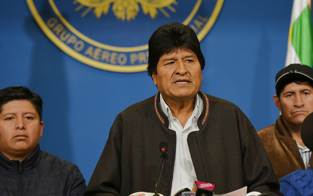 Evo Morales renunció a la presidencia de Bolivia / AP