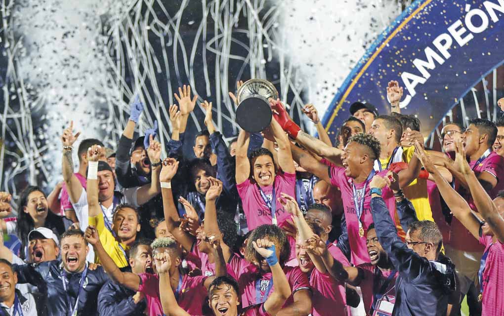 Independiente del Valle es el nuevo campeón de la Sudamericana.Fotos AP / Especial